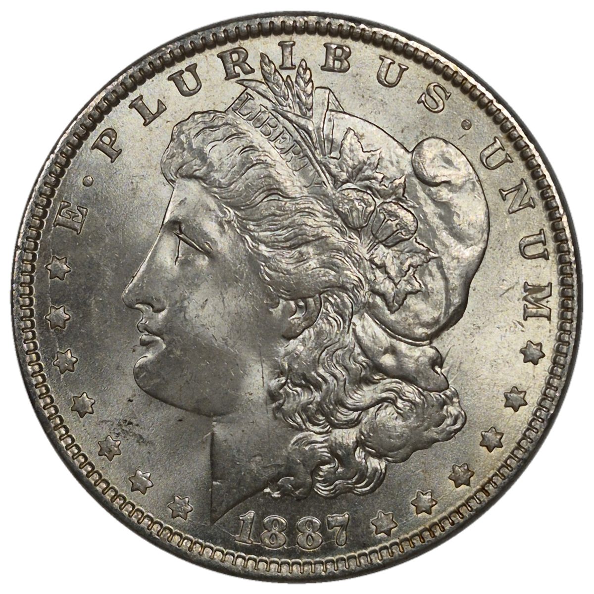1887-$1-Morgan-Dollar-#17